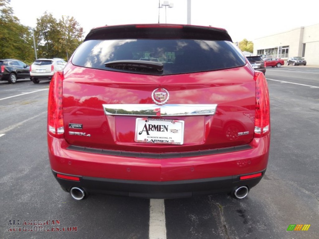 2015 SRX Performance AWD - Crystal Red Tintcoat / Shale/Brownstone photo #6