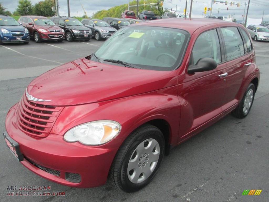 2009 PT Cruiser LX - Inferno Red Crystal Pearl / Pastel Slate Gray photo #3