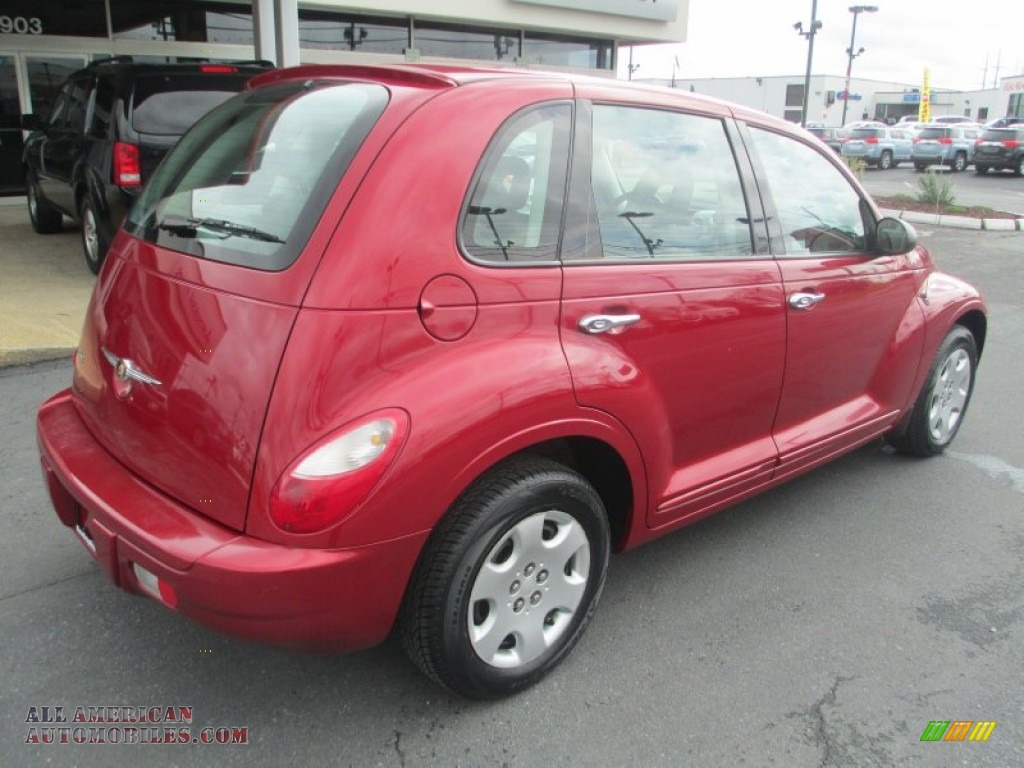 2009 PT Cruiser LX - Inferno Red Crystal Pearl / Pastel Slate Gray photo #7