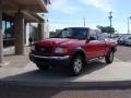 Ford Ranger XLT SuperCab 4x4 Bright Red photo #13