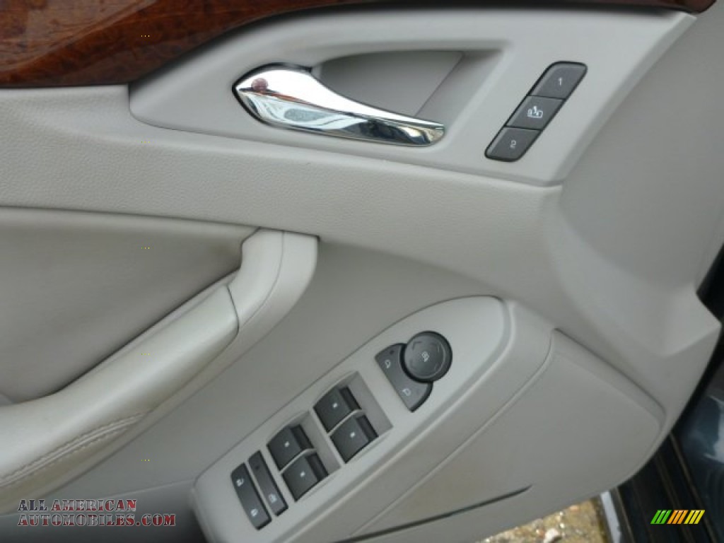 2010 CTS 4 3.6 AWD Sedan - Thunder Gray ChromaFlair / Light Titanium/Ebony photo #13