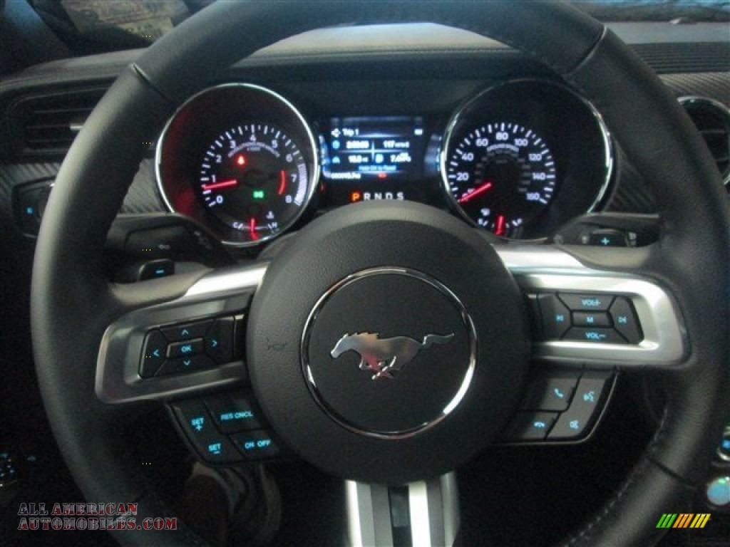 2015 Mustang V6 Coupe - Ingot Silver Metallic / Ebony photo #20