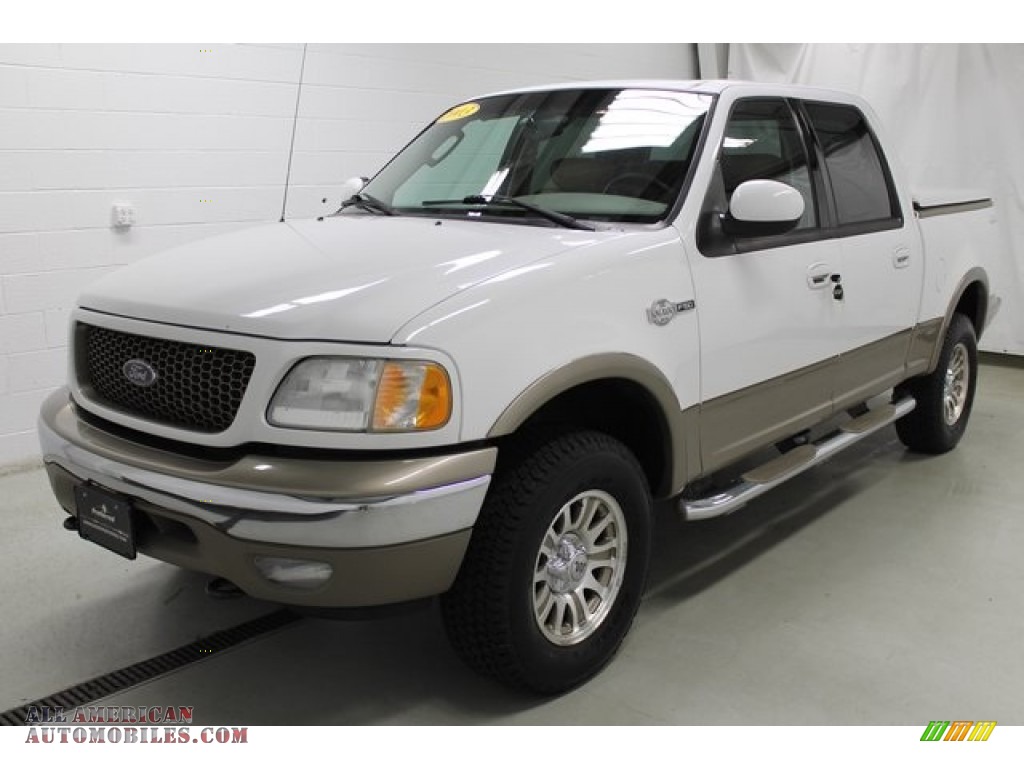 2003 F150 King Ranch SuperCrew 4x4 - Oxford White / Castano Brown Leather photo #6