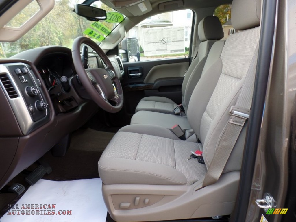 2015 Chevrolet Silverado 2500hd Lt Crew Cab 4x4 In Brownstone Metallic