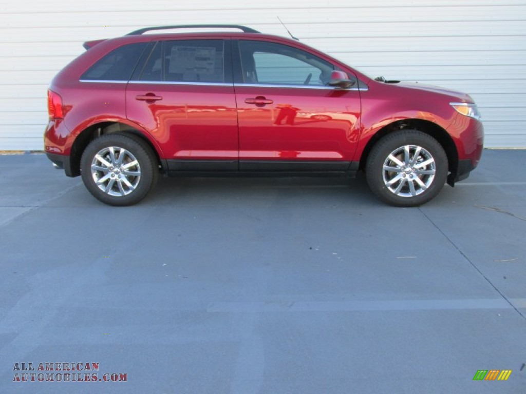 2014 Edge Limited - Ruby Red / Charcoal Black photo #3
