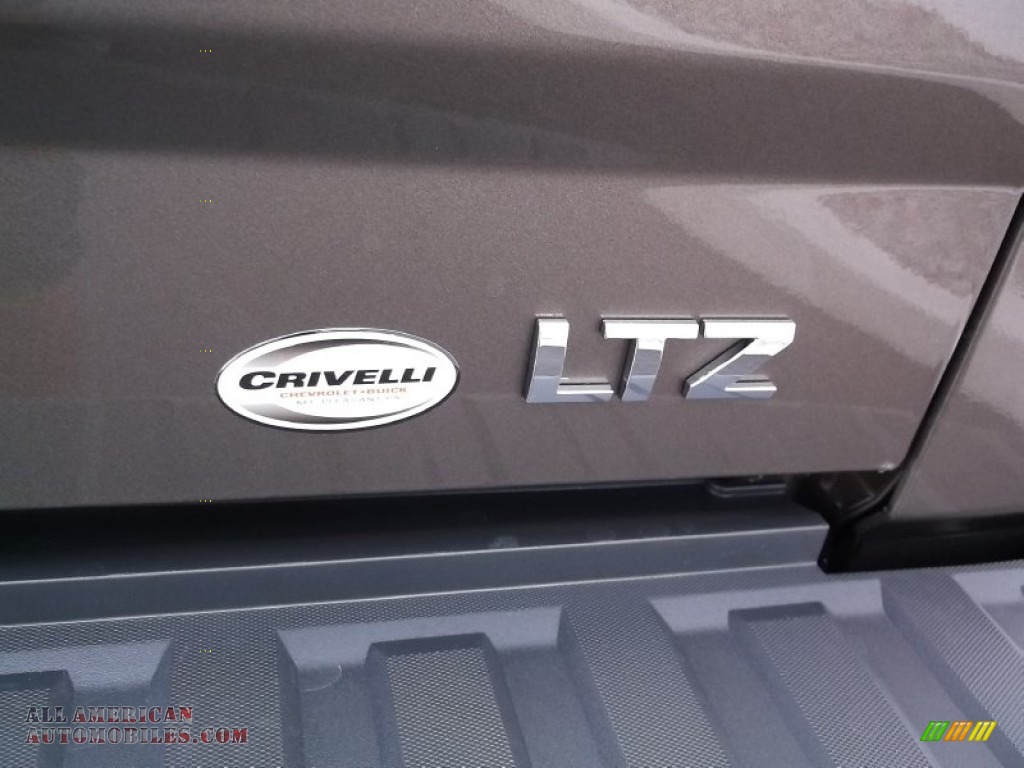 2015 Silverado 1500 LT Z71 Crew Cab 4x4 - Brownstone Metallic / Jet Black photo #9