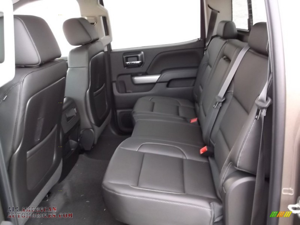 2015 Silverado 1500 LT Z71 Crew Cab 4x4 - Brownstone Metallic / Jet Black photo #22