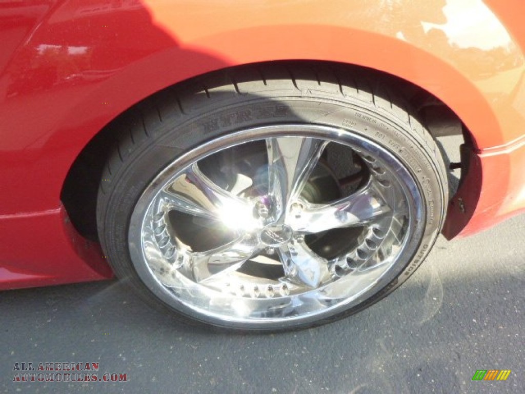 2005 Mustang GT Premium Convertible - Redfire Metallic / Medium Parchment photo #9