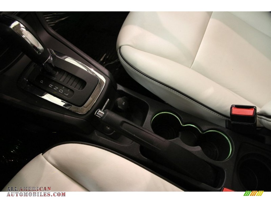 2011 Fiesta SES Hatchback - Lime Squeeze Metallic / Cashmere/Charcoal Black Leather photo #10