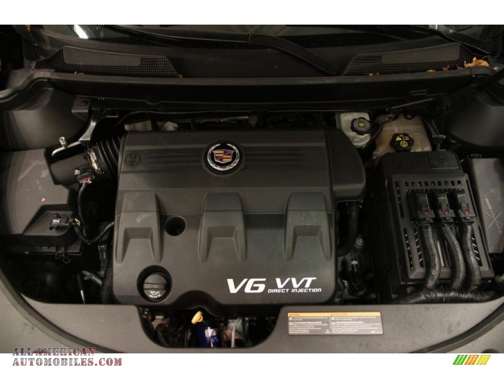 2011 SRX 4 V6 AWD - Black Raven / Shale/Brownstone photo #15