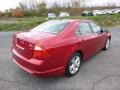 Ford Fusion SE Red Candy Metallic photo #2