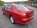 Ford Fusion SE Red Candy Metallic photo #4