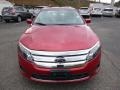 Ford Fusion SE Red Candy Metallic photo #6