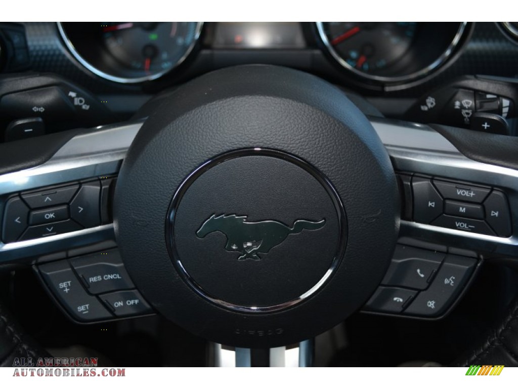2015 Mustang EcoBoost Premium Coupe - Competition Orange / Ebony photo #17