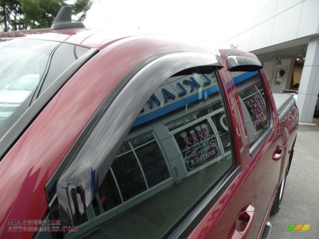 2013 Silverado 1500 LT Crew Cab 4x4 - Deep Ruby Metallic / Ebony photo #15