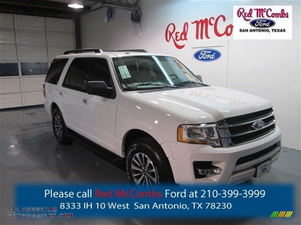 Oxford White / Dune Ford Expedition XLT