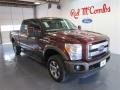 Ford F250 Super Duty King Ranch Crew Cab 4x4 Bronze Fire photo #2
