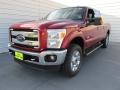 Ford F250 Super Duty King Ranch Crew Cab 4x4 Ruby Red photo #7
