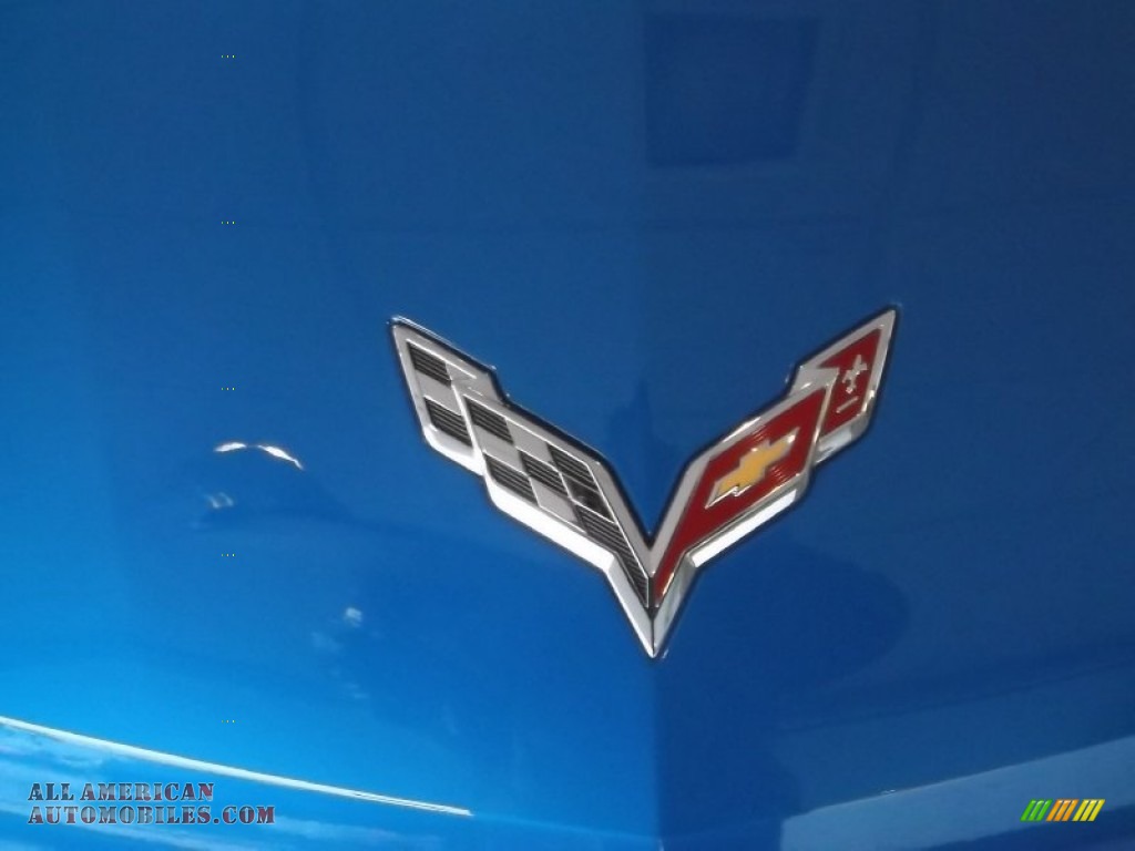 2015 Corvette Stingray Coupe - Laguna Blue Tintcoat / Jet Black photo #9