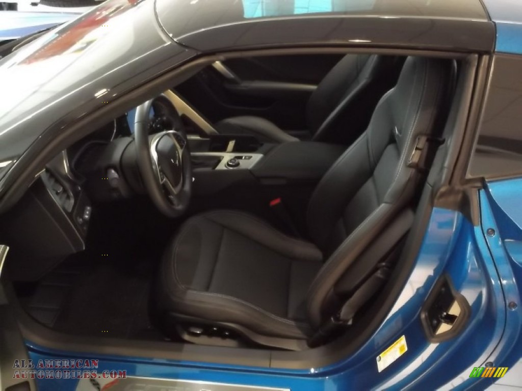 2015 Corvette Stingray Coupe - Laguna Blue Tintcoat / Jet Black photo #14