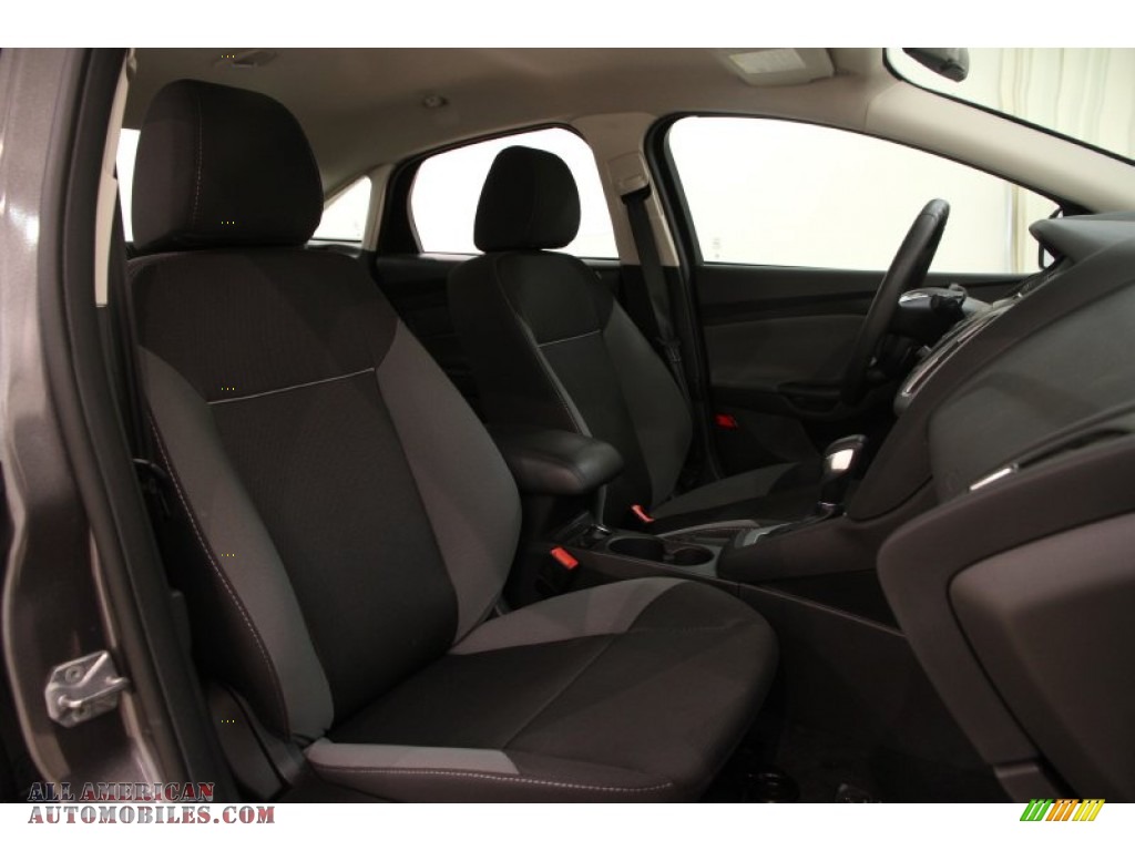 2013 Focus SE Sedan - Sterling Gray / Charcoal Black photo #11