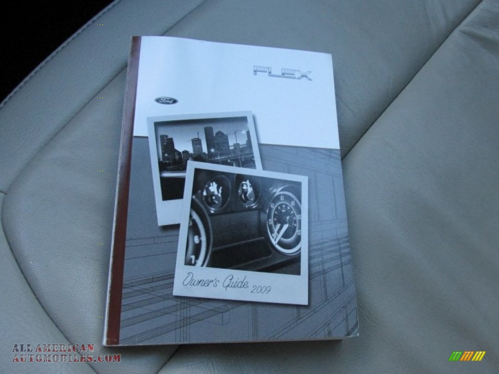 2009 Flex SEL - White Platinum Tri-Coat / Medium Light Stone photo #37