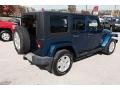 Jeep Wrangler Unlimited Sahara 4x4 Deep Water Blue Pearl photo #4