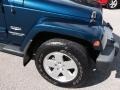 Jeep Wrangler Unlimited Sahara 4x4 Deep Water Blue Pearl photo #20