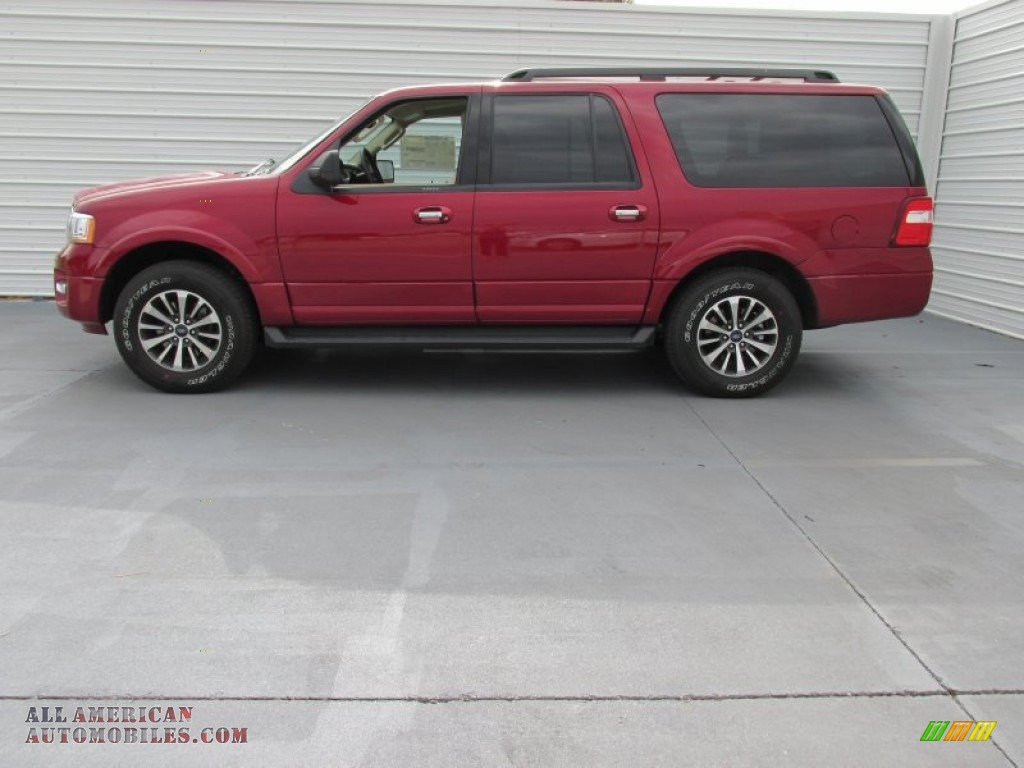 2015 Expedition EL XLT - Ruby Red Metallic / Dune photo #6