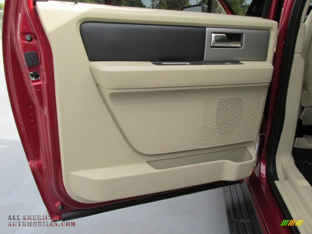 2015 Expedition EL XLT - Ruby Red Metallic / Dune photo #27