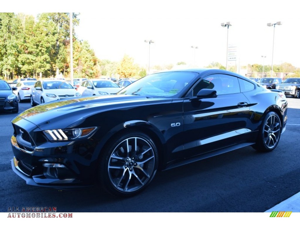2015 Mustang GT Premium Coupe - Black / Ceramic photo #3
