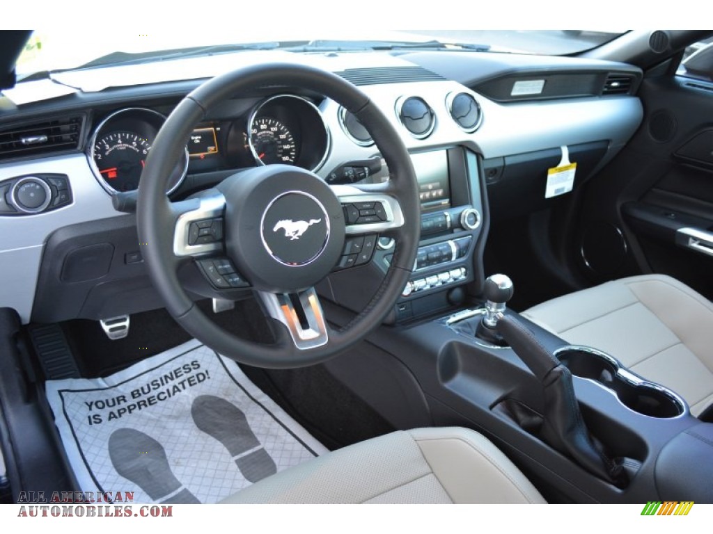 2015 Mustang GT Premium Coupe - Black / Ceramic photo #8