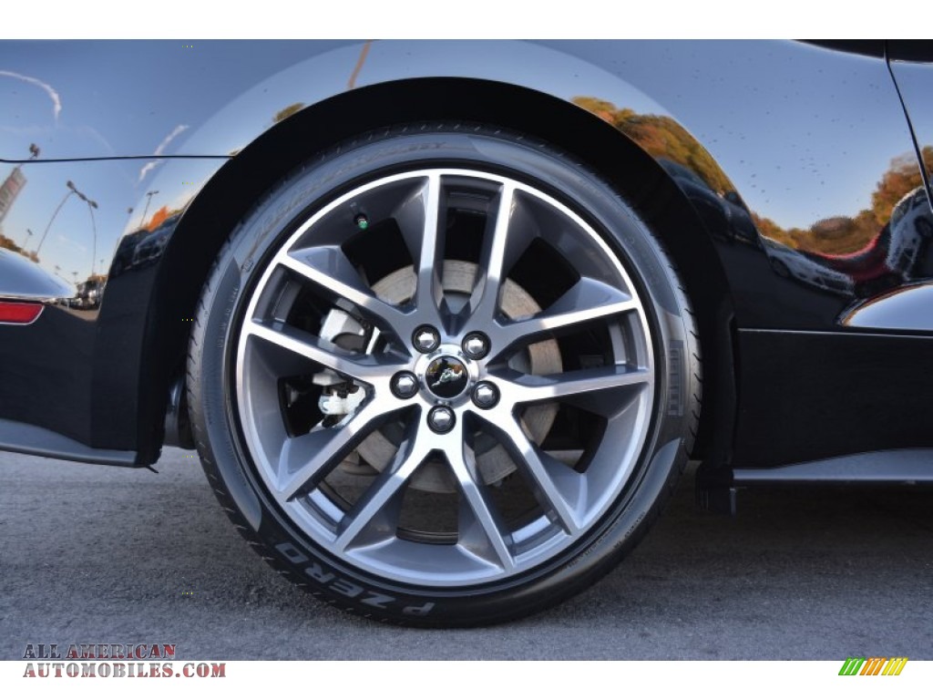 2015 Mustang GT Premium Coupe - Black / Ceramic photo #11