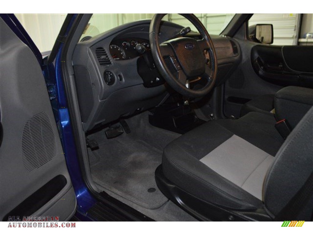 2011 Ranger XLT Regular Cab - Vista Blue Metallic / Medium Dark Flint photo #9