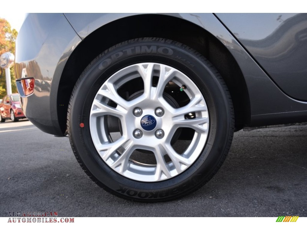 2015 Fiesta SE Hatchback - Magnetic Metallic / Charcoal Black photo #10