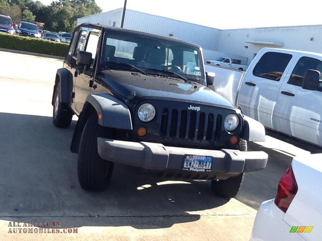 Black / Dark Slate Gray/Medium Slate Gray Jeep Wrangler Unlimited X