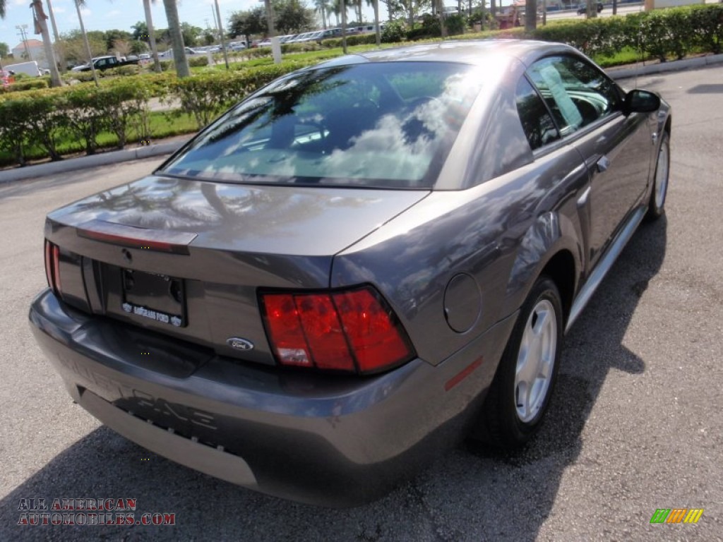 2004 Mustang V6 Coupe - Dark Shadow Grey Metallic / Medium Graphite photo #6