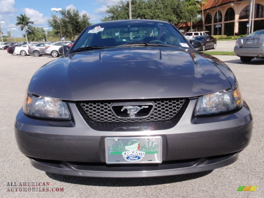 2004 Mustang V6 Coupe - Dark Shadow Grey Metallic / Medium Graphite photo #15
