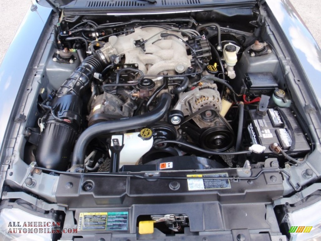 2004 Mustang V6 Coupe - Dark Shadow Grey Metallic / Medium Graphite photo #27