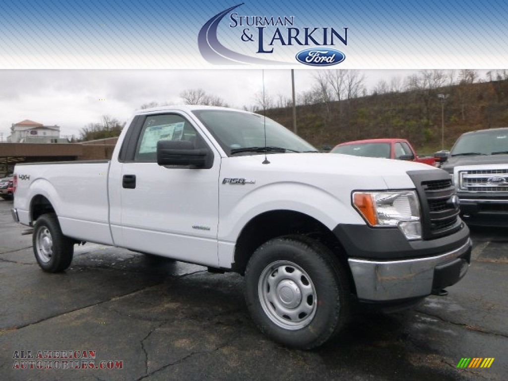 2014 Ford F150 XL Regular Cab 4x4 in Oxford White F88861 All