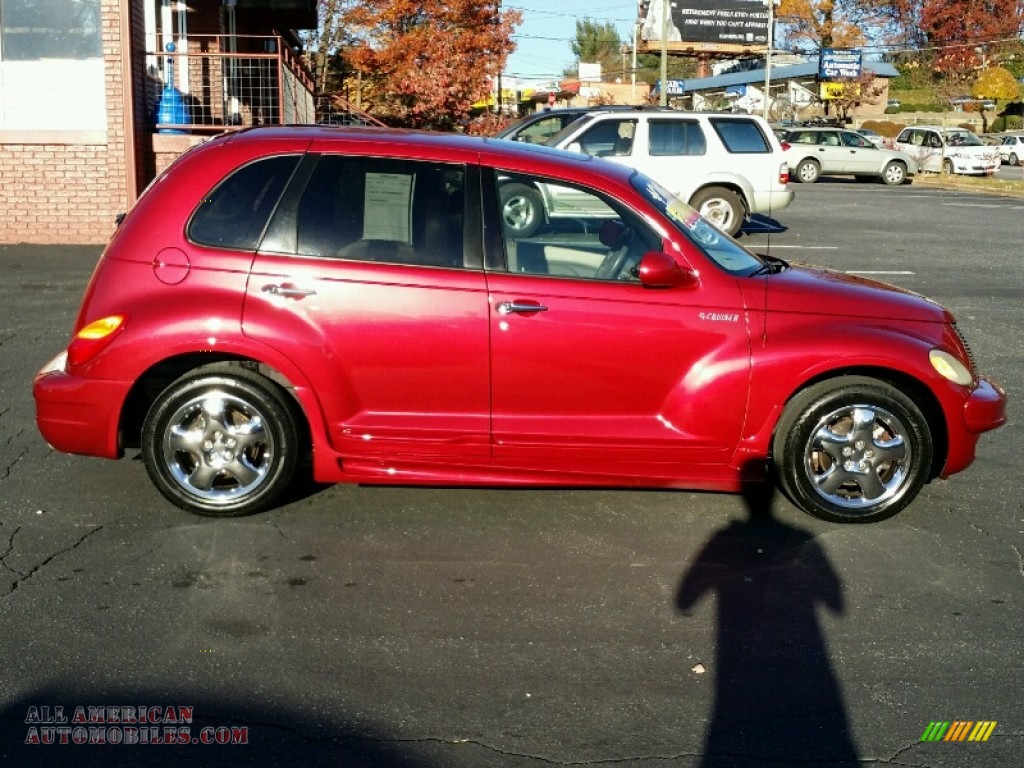 2001 PT Cruiser Limited - Inferno Red Pearl / Taupe/Pearl Beige photo #7