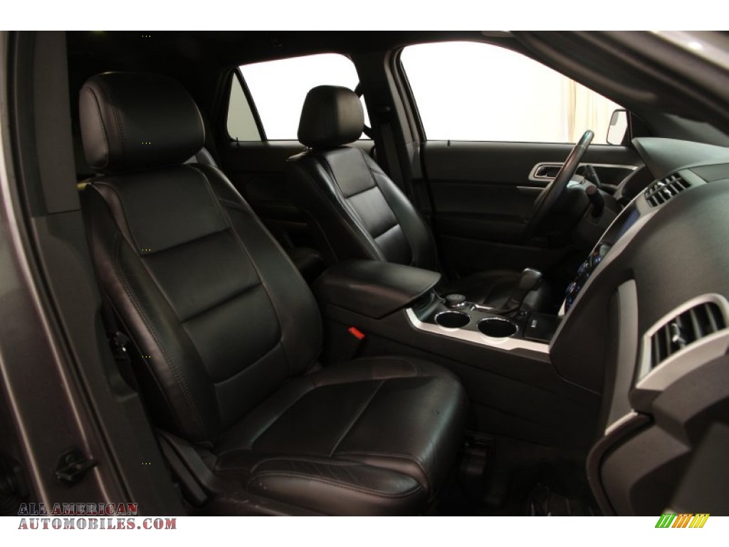 2013 Explorer XLT 4WD - Sterling Gray Metallic / Charcoal Black photo #12