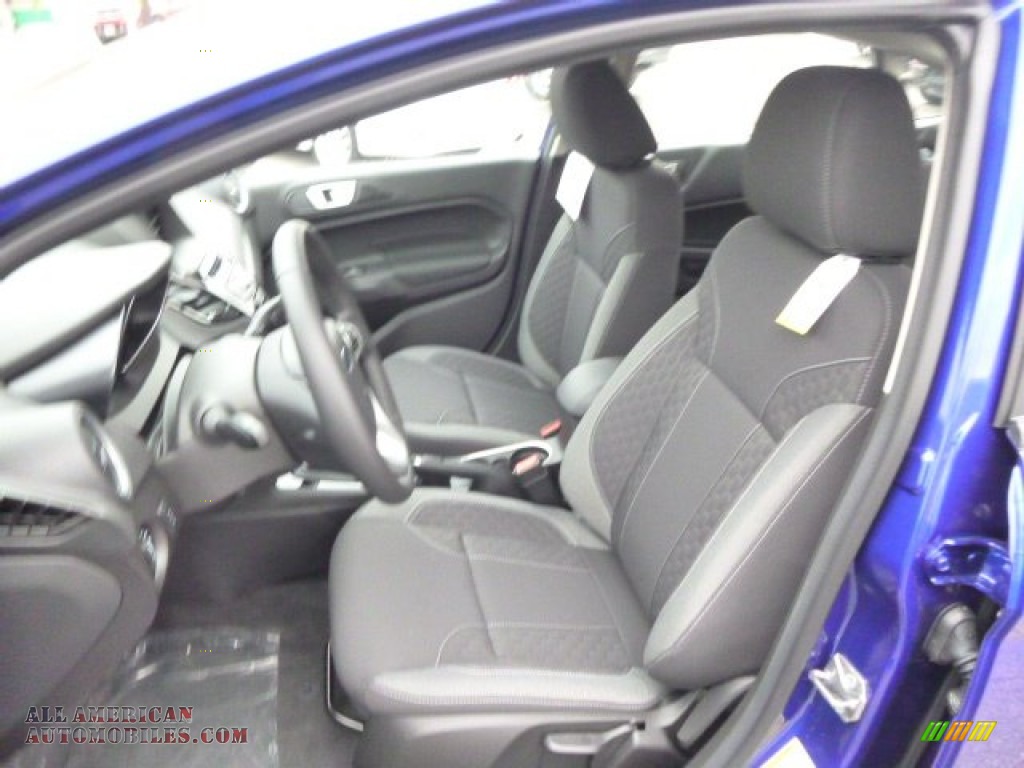 2015 Fiesta SE Sedan - Perfomance Blue / Charcoal Black photo #10