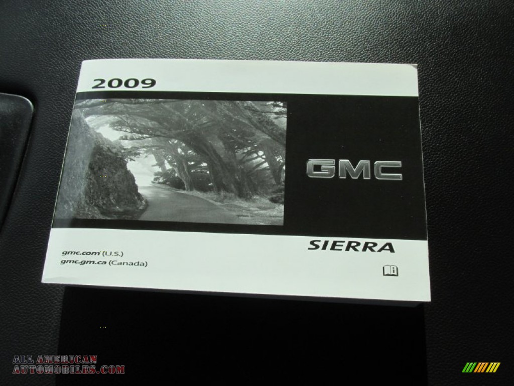2009 Sierra 1500 SLE Extended Cab 4x4 - Steel Gray Metallic / Ebony photo #33