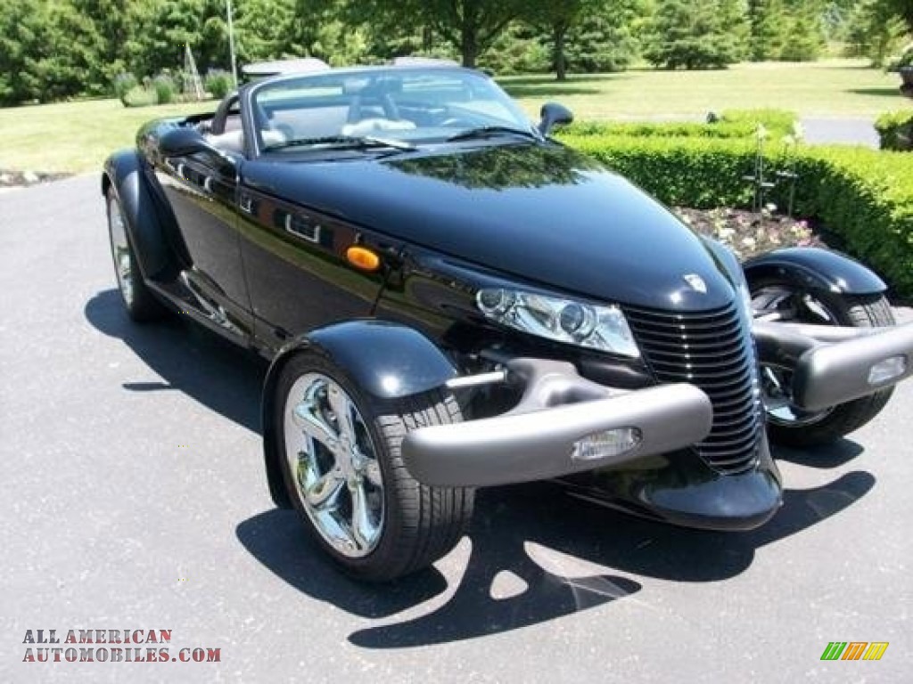 1999 Prowler Roadster - Prowler Black / Agate photo #2