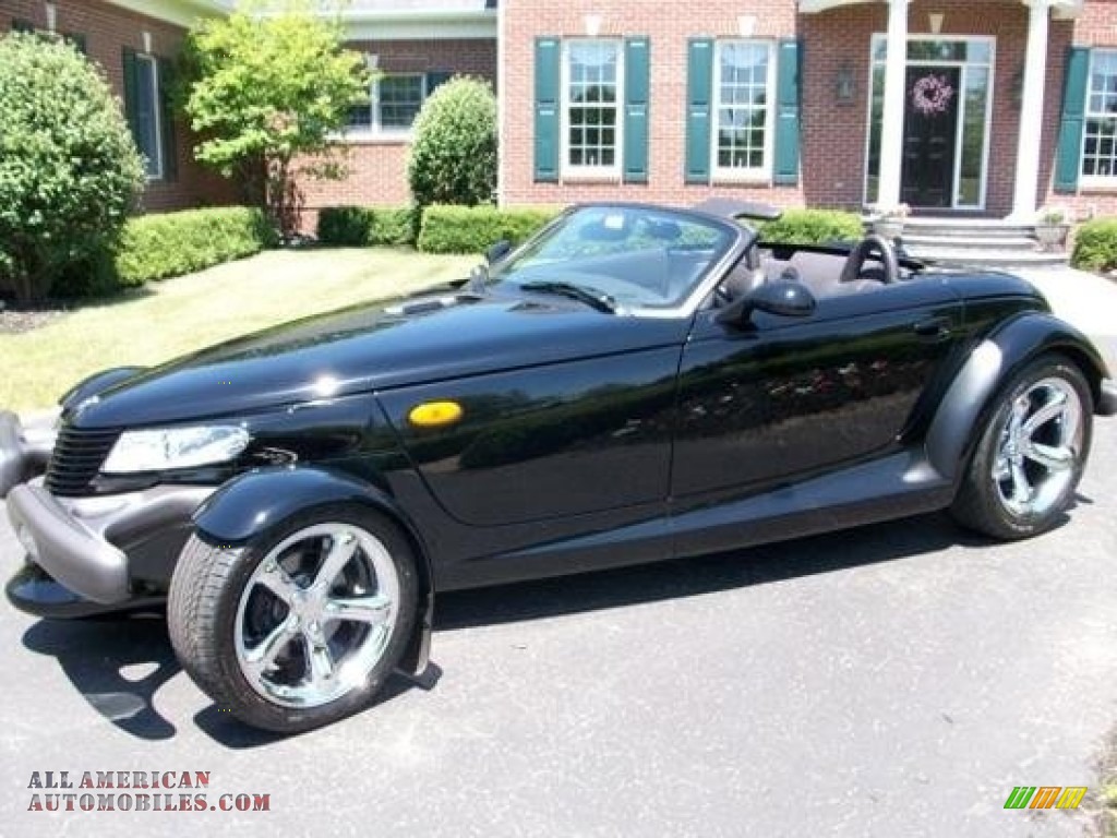1999 Prowler Roadster - Prowler Black / Agate photo #5