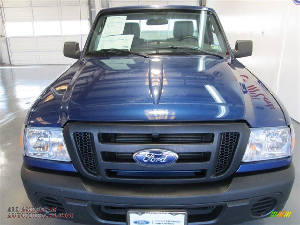 2011 Ranger XL Regular Cab - Vista Blue Metallic / Medium Dark Flint photo #2