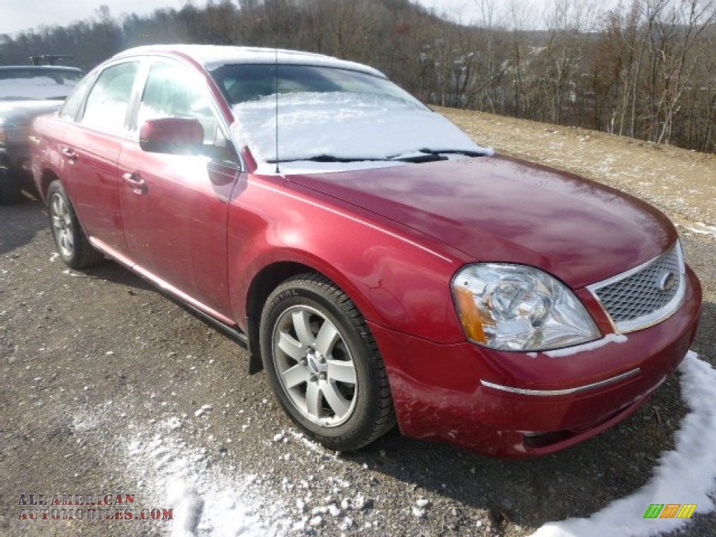 Redfire Metallic / Shale Ford Five Hundred SEL