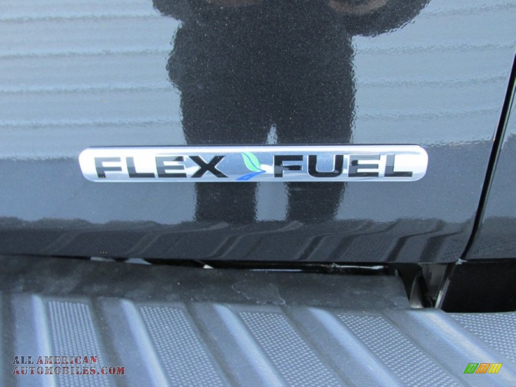 2014 F150 XLT SuperCab - Tuxedo Black / Steel Grey photo #17