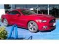Ford Mustang V6 Coupe Ruby Red Metallic photo #1